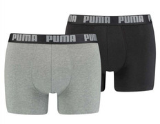 Pack 2 boxers Puma Gris/Negro