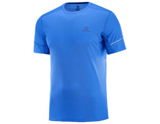 Camiseta Salomon Agile SS Tee Azul