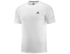 Camiseta Salomon Agile SS Tee Blanco