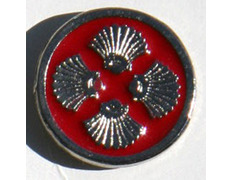 Pin Logo Xacobeo 4 Conchas Metal