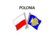 Pin Metal Bandera Polonia Camino Santiago