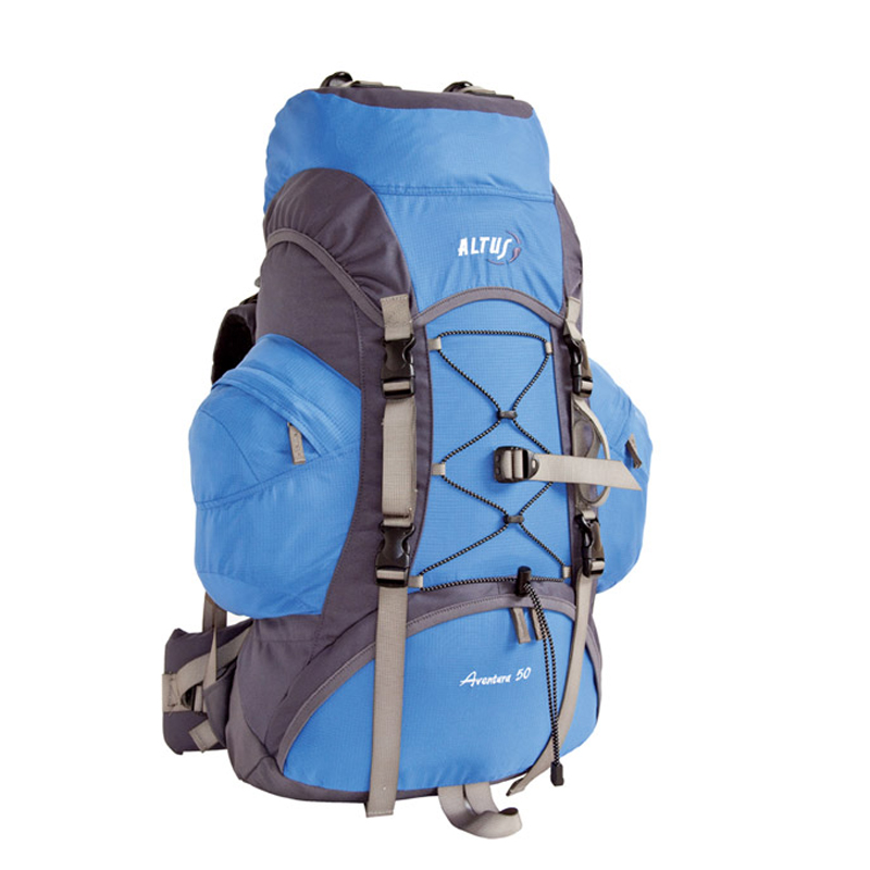 Mochila Altus Aventura 50 Azul/Gris - Peregrinoteca