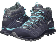 Botas Aku Alterra Lite Mid GTX W Gris/Azul