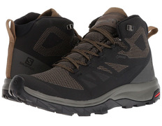 Botas Salomon Outline Mid GTX Negro/Kaki