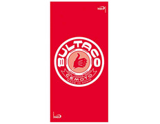 Braga Wind Bultaco Logo Red 1400