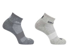 Calcetines Salomon Evasion Ankle (2 pares) Gris