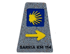 Imán Resina Mojón Sarria Km 114