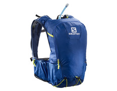 Mochila Salomon Skin Pro 15 Set Azul/Lima