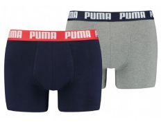 Pack 2 boxers Puma Marino/Gris