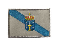 Parche Bordado Bandera de Galicia Grande