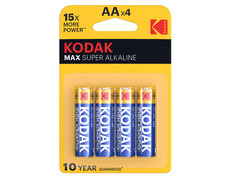 Pilas alcalinas Kodak MAX AA LR6