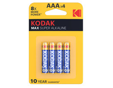 Pilas alcalinas Kodak MAX AAA LR03