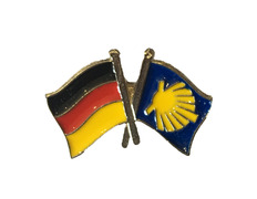 Pin Metal Bandera Alemania Camino Santiago