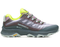 Zapatilla Merrell Moab Speed GTX W Negro/Gris/Amarillo