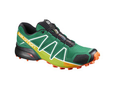 Zapatilla Salomon Speedcross 4 Verde/Lima/Naranja