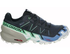 Zapatilla Salomon Speedcross 6 GTX W Marino/Verde