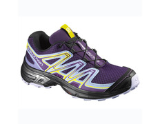 Zapatilla Salomon Wings Flyte 2 W Violeta/Amarillo/Negro