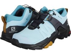 Zapatilla Salomon X Ultra 4 GTX W Azul Celeste