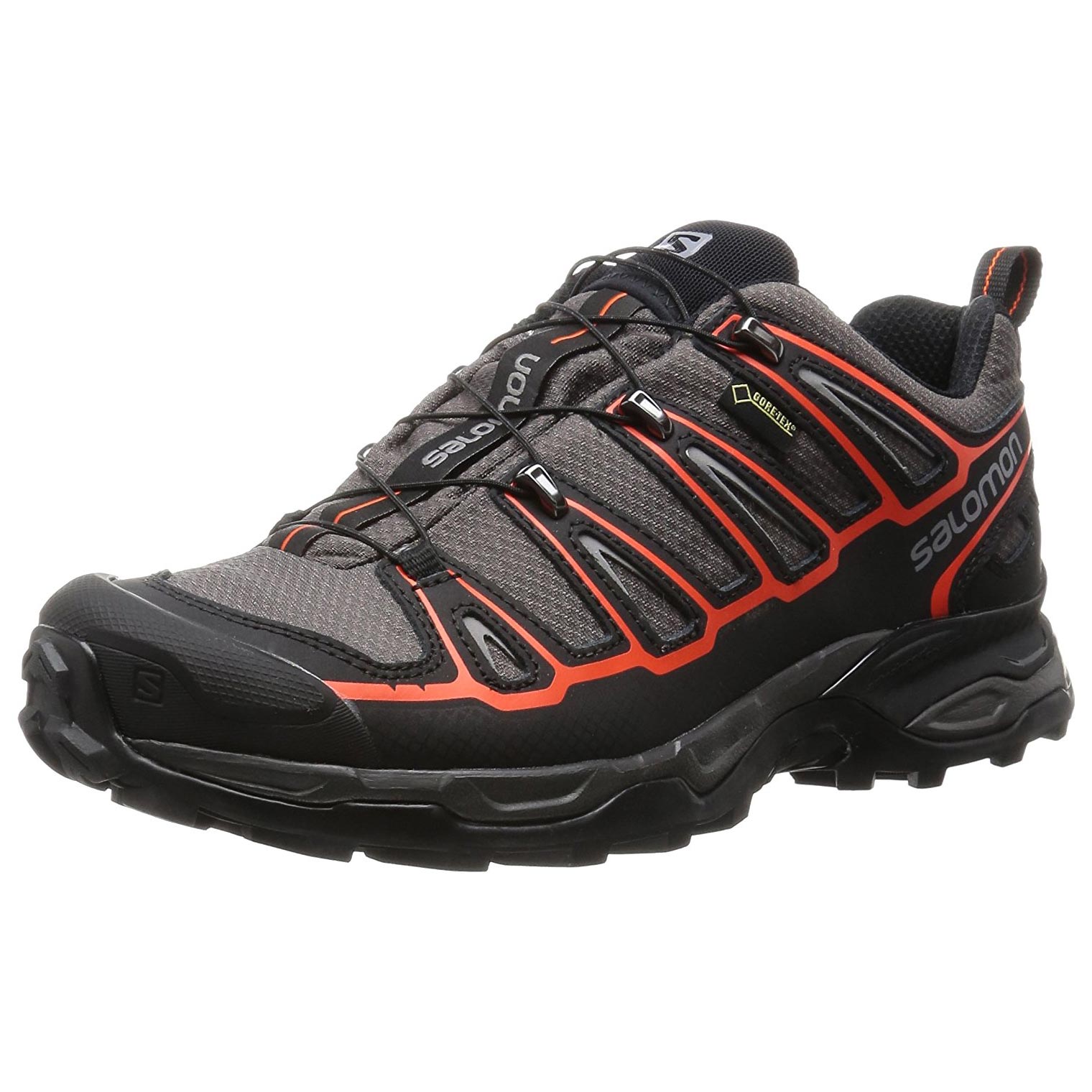 Vergonzoso Mancha Dando Zapatilla Salomon X Ultra 2 GTX Gris/Negro/Naranja