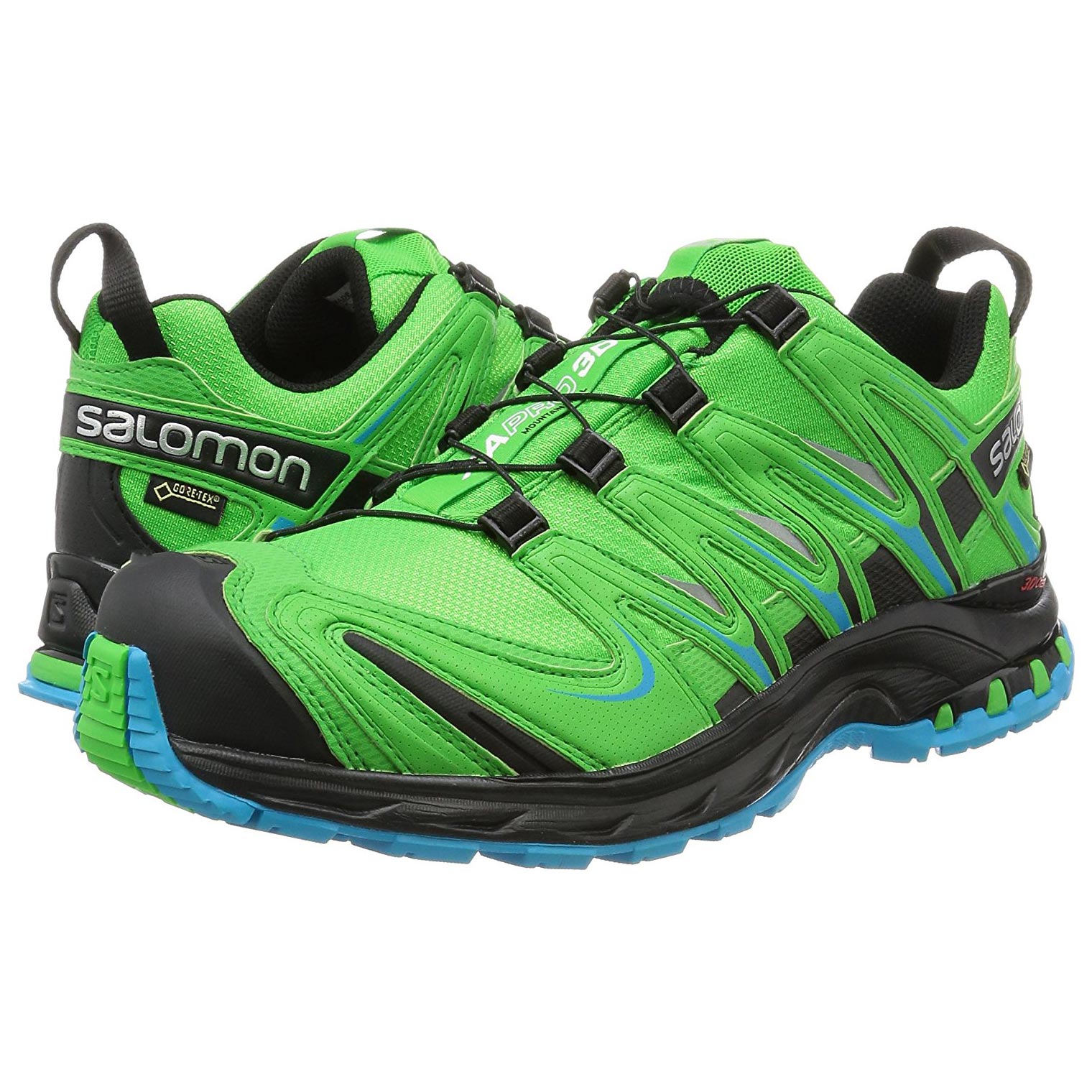 Salomon PRO 3D GTX Verde/Negro/Azul