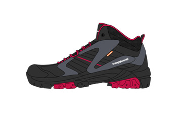 Bota Inner Plus Trangoworld Pluto Kid Negro 7B2