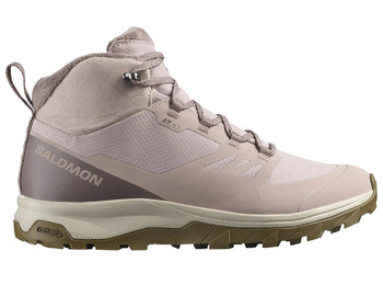 Botas Salomon Outsnap CSWP W Rosa/Beige