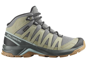Botas Salomon X-Adventure Recon GTX W Mid Verde/Gris