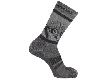 Calcetines Salomon Retro Wool Crew Gris