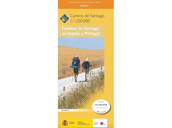 Caminos De Santiago En La Península Ibérica 1:1.250.000