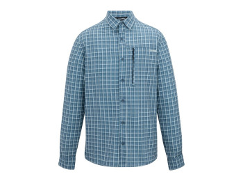 Camisa Regatta Anti-insectos Travel Light Cuadros Azul