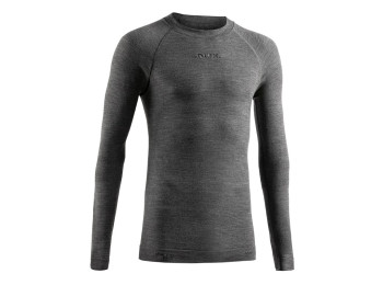Camiseta Lurbel Merino Hollow Long Sleeves Gris
