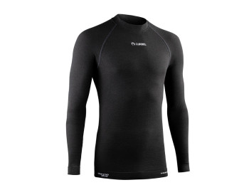 Camiseta Lurbel Merino Hollow Long Sleeves Negro