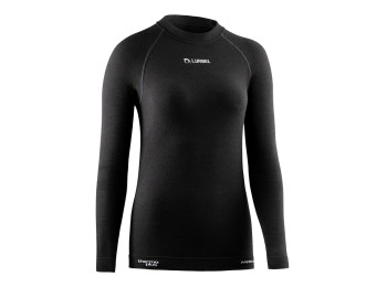 Camiseta Lurbel Merino Hollow Long Sleeves W Negro