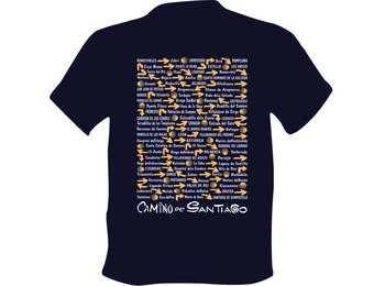 Camiseta Pueblos Camino de Santiago