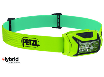 Frontal Petzl Actik 450 lumens Verde