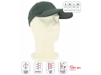 Gorra Elementerre Ibis Gris antracita