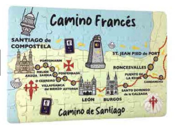 Puzzle imantado Camino Francés