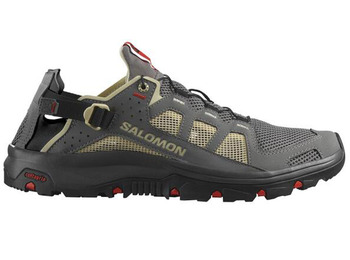 Sandalia Salomon Techamphibian 5 Gris/Beige/Rojo