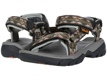 Sandalia Teva Terra Fi 5 W Verde/Coral