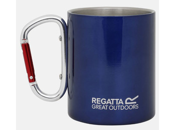 Taza Regatta con Mosquetón Acero Azul
