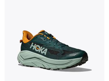 Zapatilla Hoka Challenger 8 Verde Bosque/Naranja