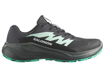 Zapatilla Salomon Alphaglide GTX W Negro/Verde