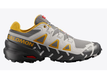 Zapatilla Salomon Speedcross 6 20 Years Q2 Gris/Mostaza