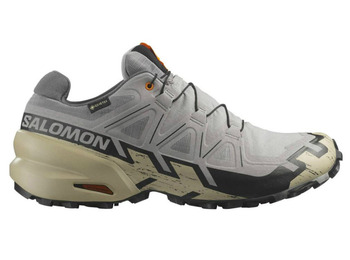 Zapatilla Salomon Speedcross 6 GTX Gris/Beige