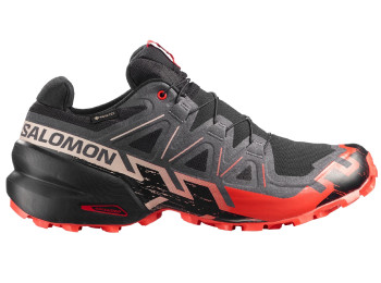 Zapatilla Salomon Speedcross 6 GTX Negro/Rojo