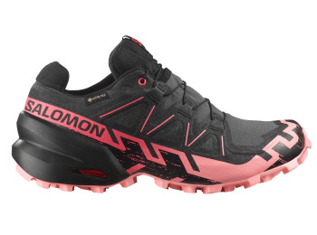 Zapatilla Salomon Speedcross 6 GTX W Negro/Rosa Fucsia