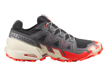 Zapatilla Salomon Speedcross 6 Negro/Rojo/Beige