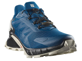 Zapatilla Salomon Supercross 4 GTX Azul/Blanco