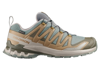 Zapatilla Salomon XA PRO 3D V9 GTX Turquesa/Oro