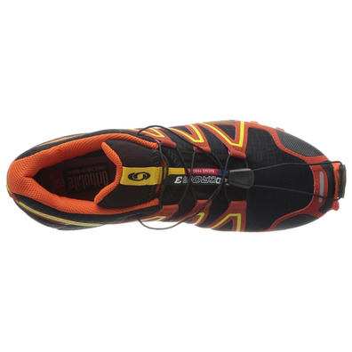 Zapatilla Salomon Speedcross 3 Negro/Naranja/Amarillo